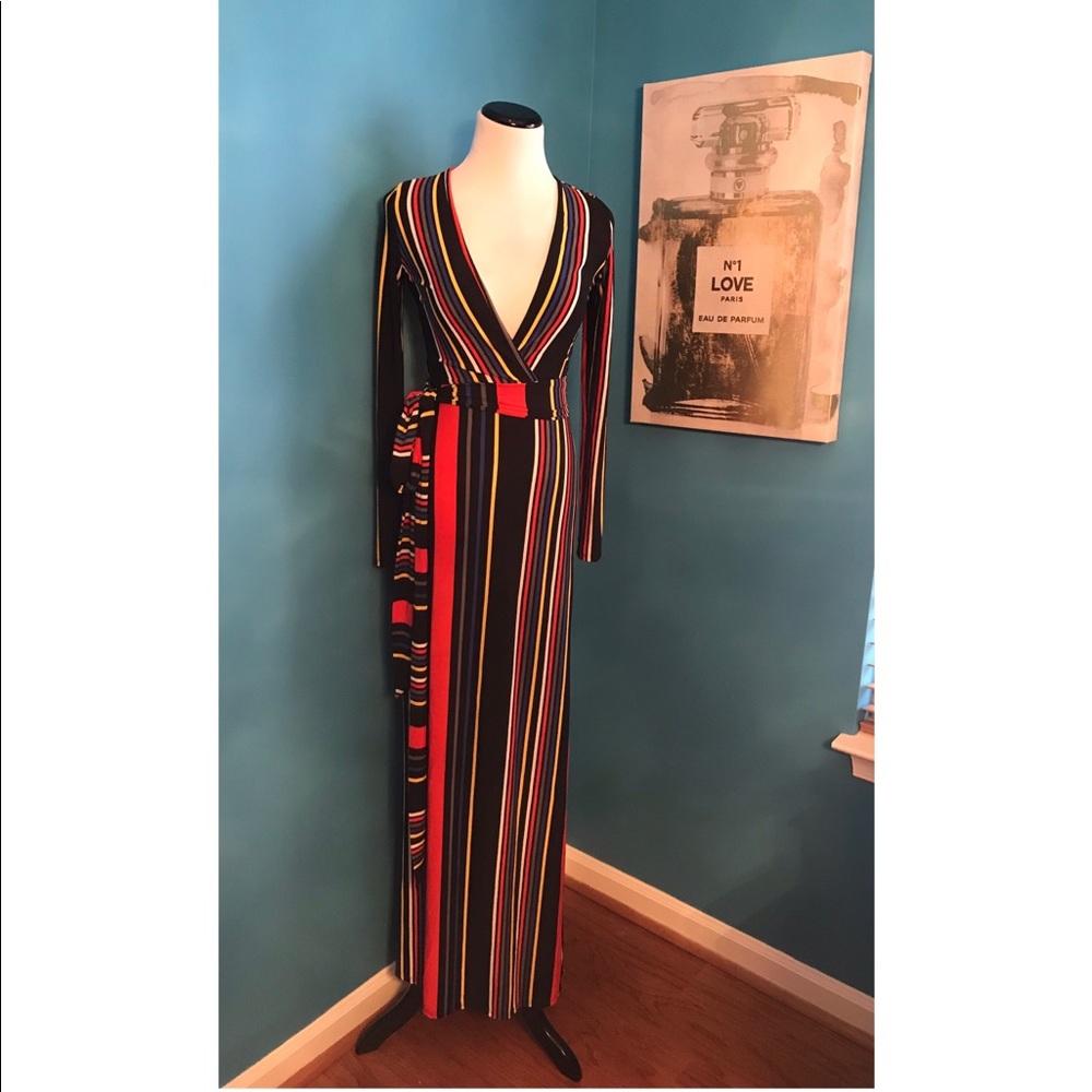 MONACO Striped Maxi NWOT